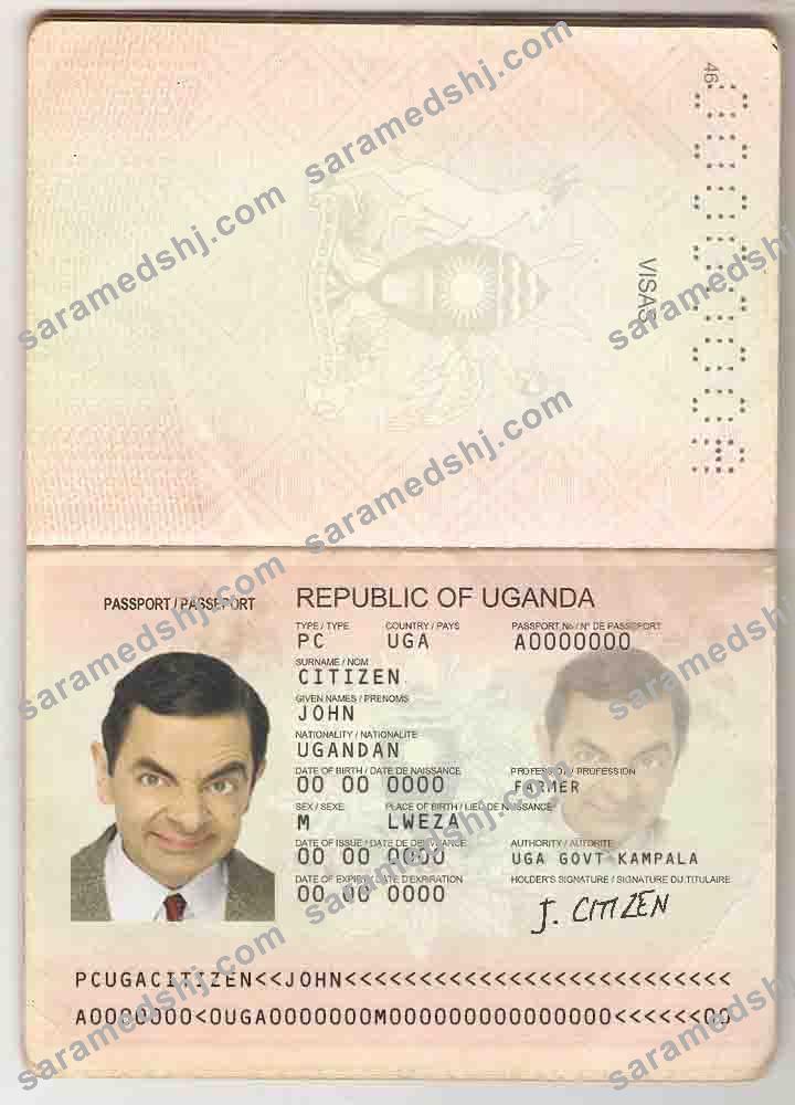 Uganda passport